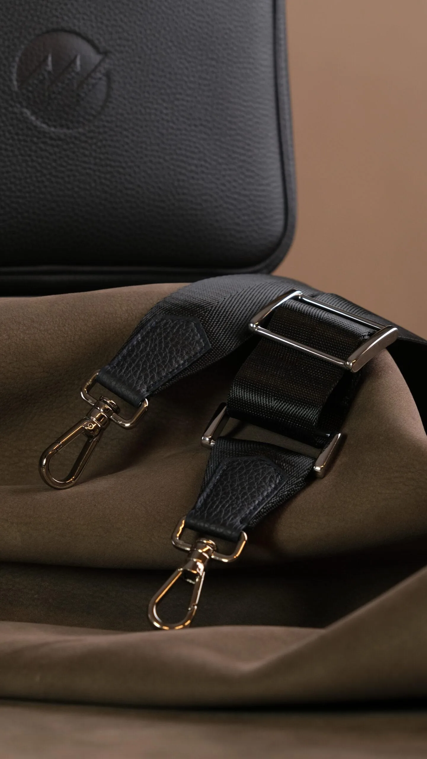 Natawell Bag - Da Togo - Black - Hình 4