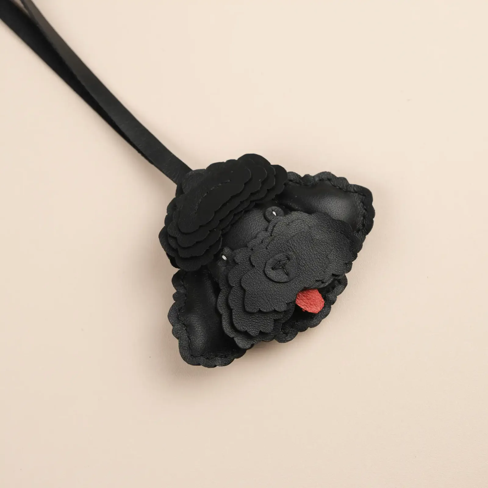 Charm cún poodle - Brown, Black, Dark Brown - Hình 7