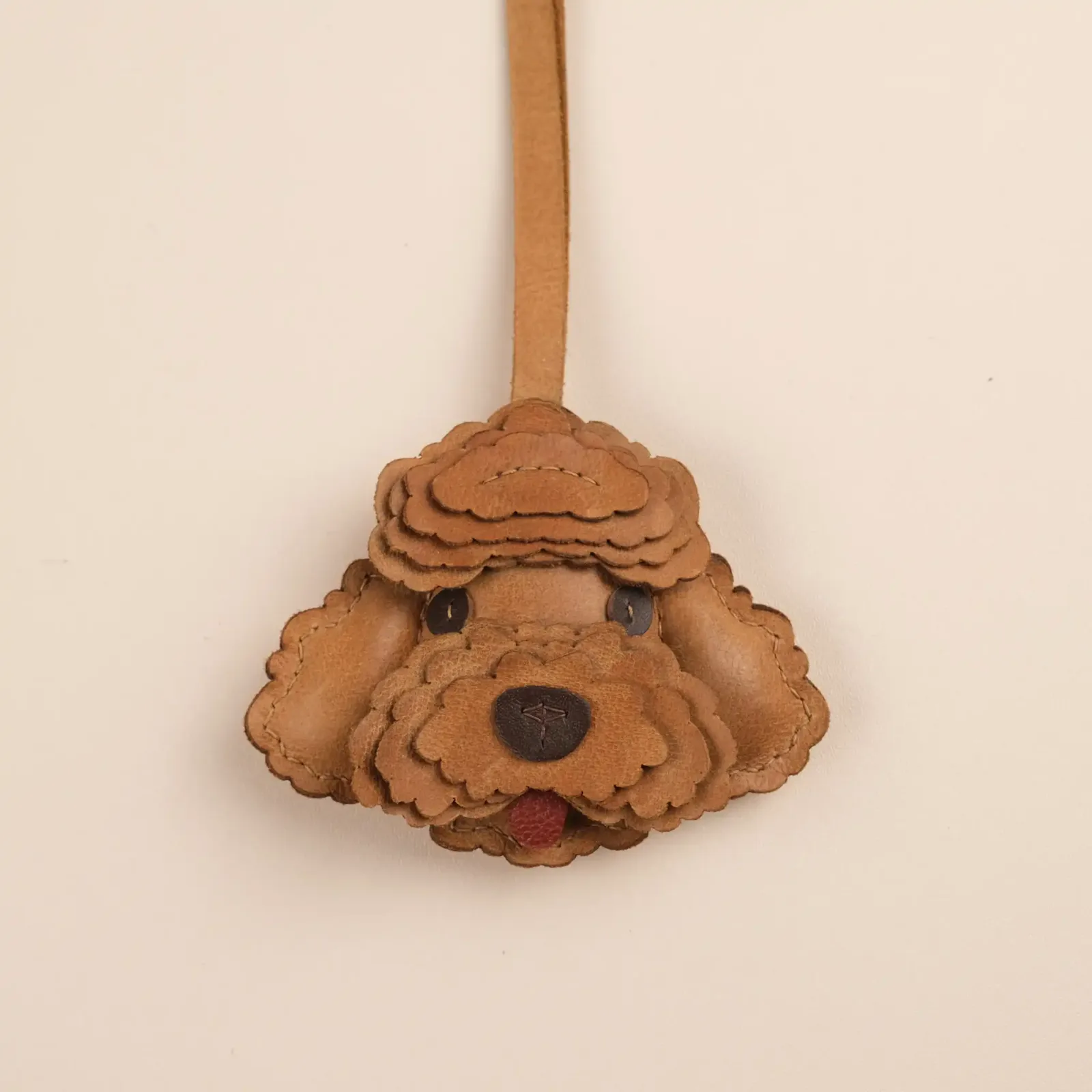 Charm cún poodle - Brown, Black, Dark Brown - Hình 4