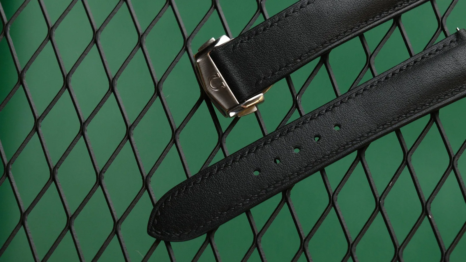 Dây Da Đồng Hồ - Da Swift - Black - Hình 2