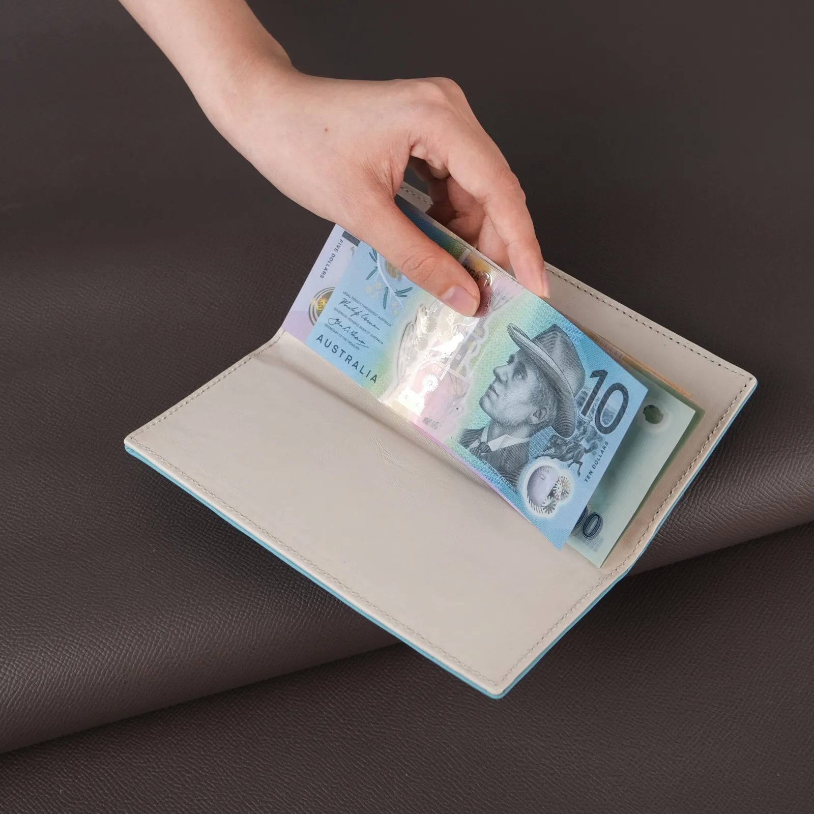 Long Money Clip – Da Bê – Blue