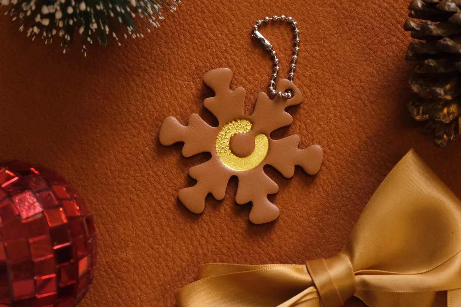 Key Chain Móc Khóa Da - Có Thể Tùy Chỉnh Màu - Hình 5