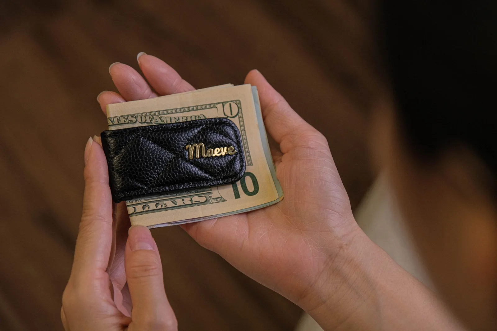 Money Clip Thiết Kế Tag Logo/Tên Đặt Theo Yêu Cầu - Hình 2