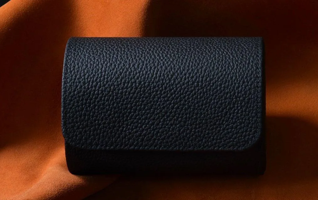 Travel Watch Case - Da Togo - Black - Hình 3