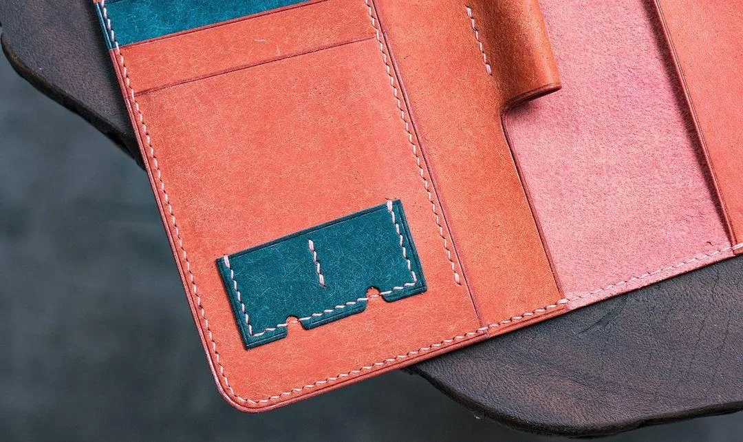 Passport Cover - Da Pueblo - RosyBrown - Hình 3