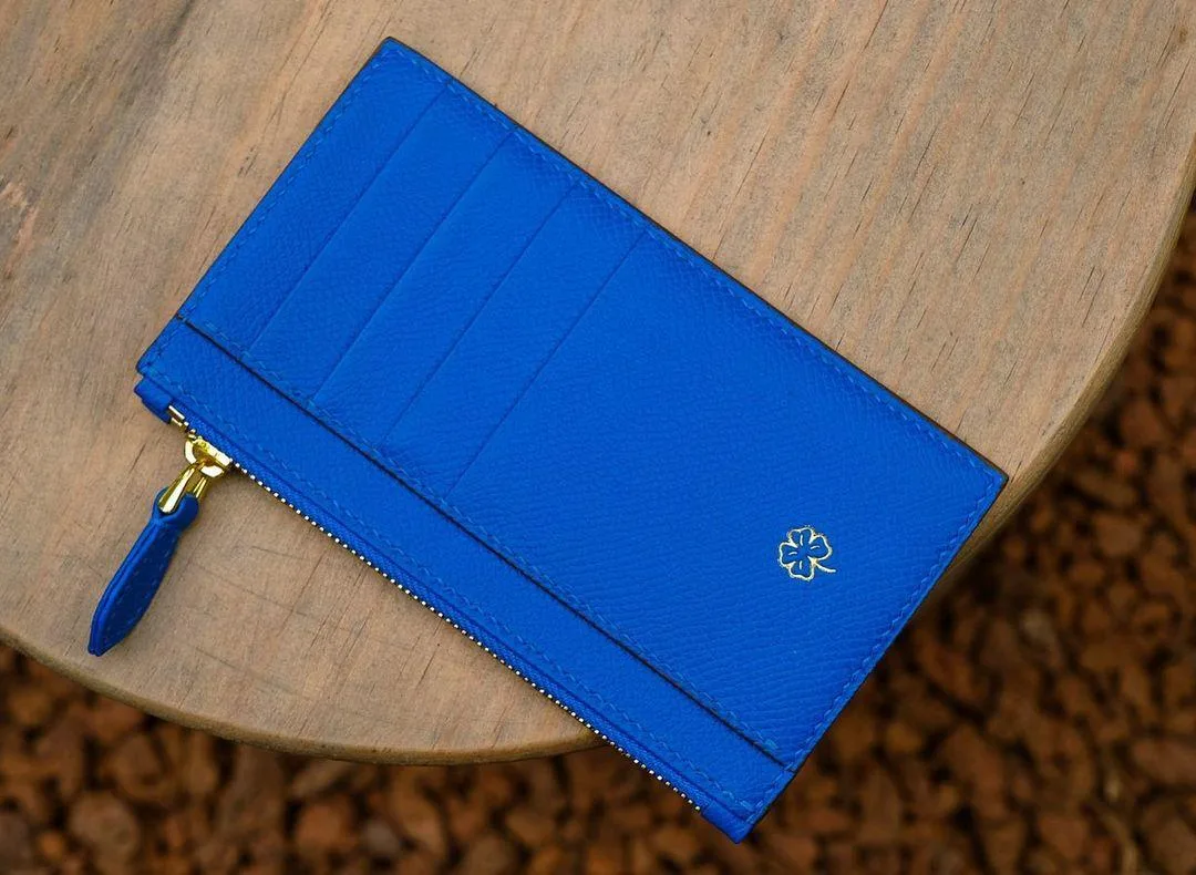Card Holder Ví Đựng Thẻ – Da Epsom – Orange - Hình 4