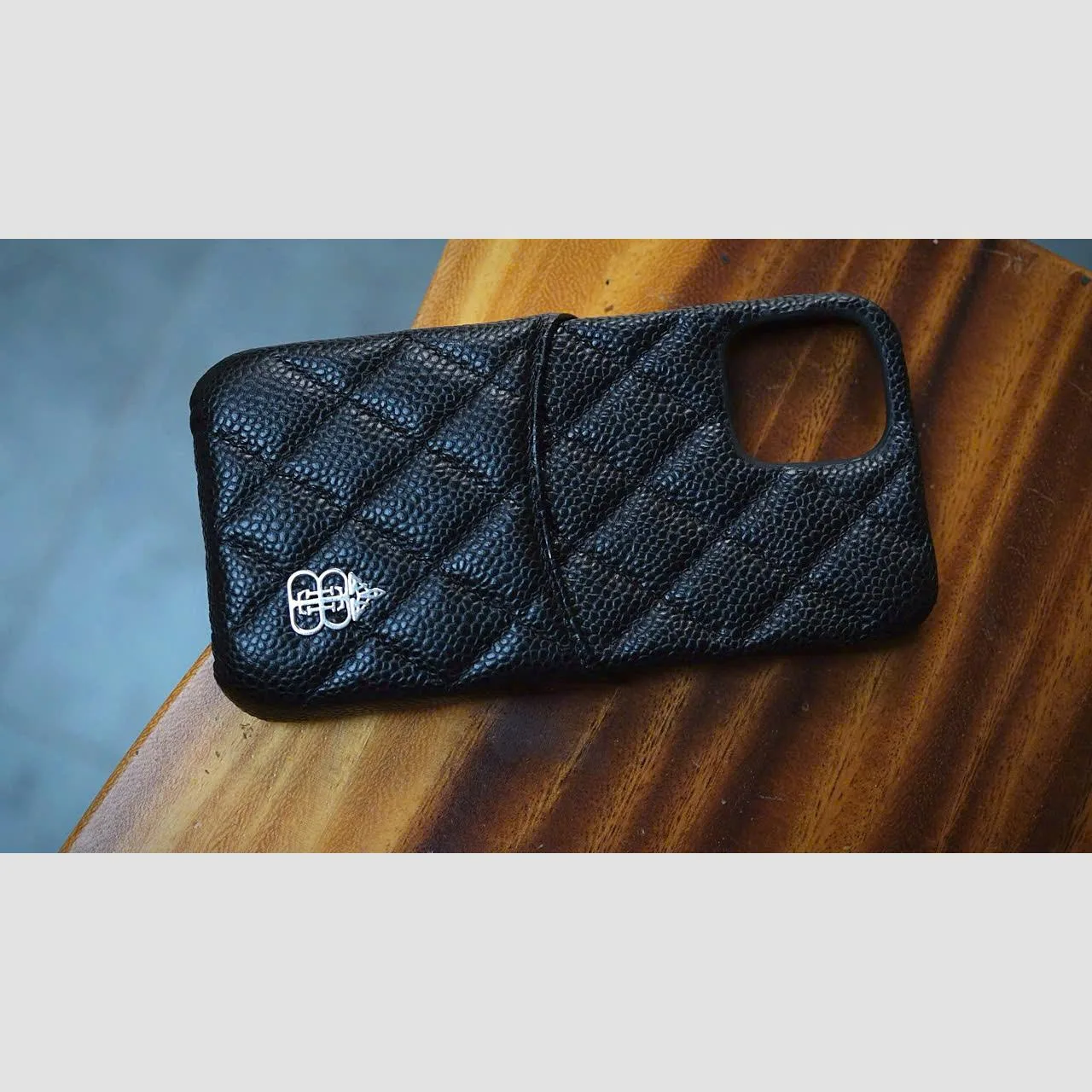 Phonecase Ốp lưng – Da Bê – Black Onyx - Hình 2