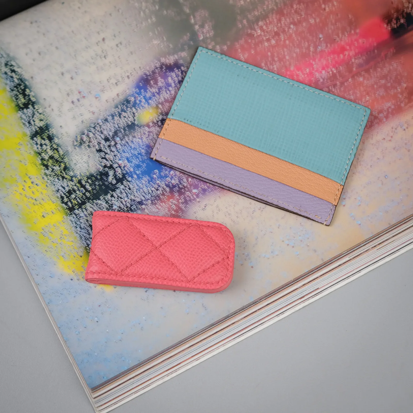 Ảnh Studio Money Clip - Koi Leather