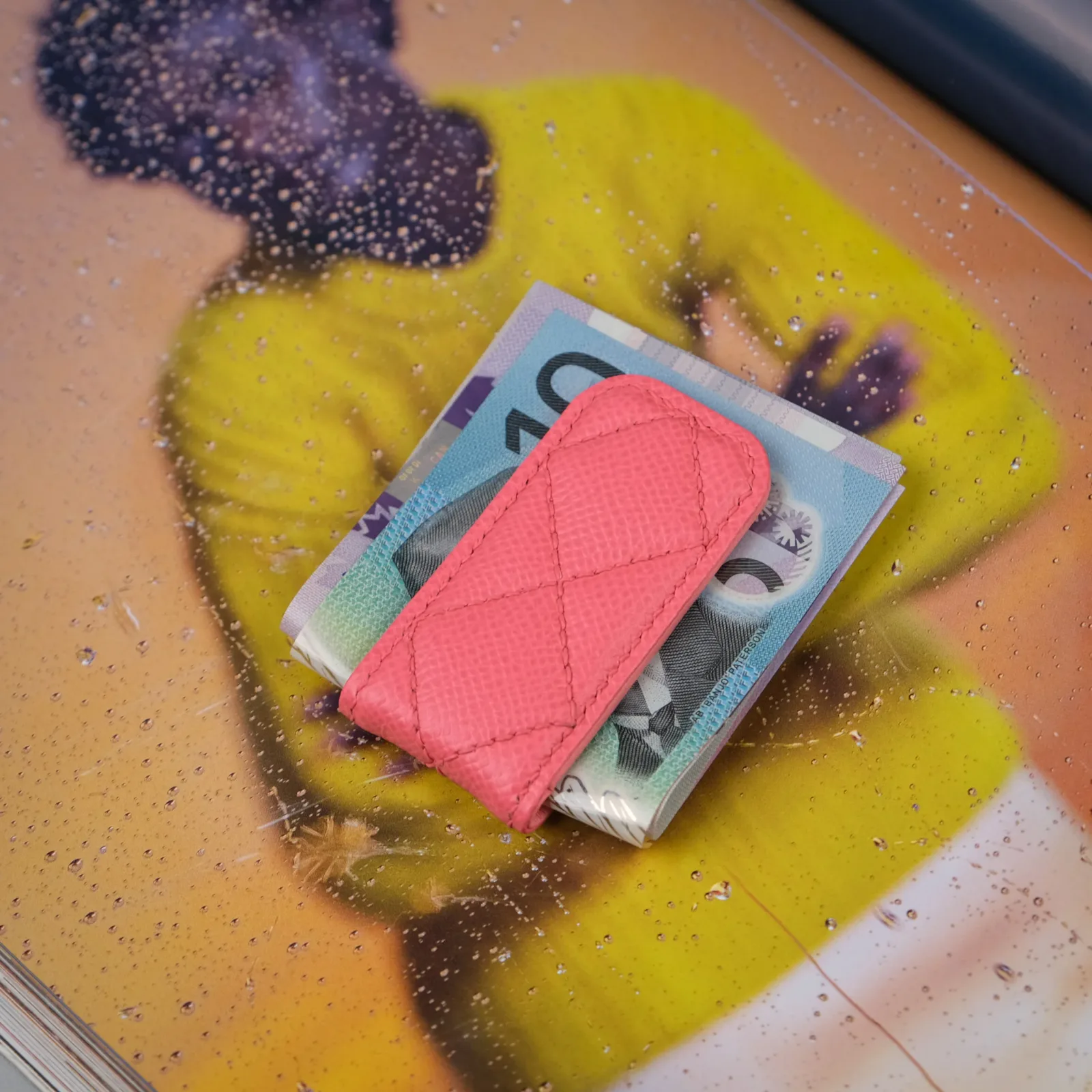 Ảnh Studio Money Clip - Koi Leather