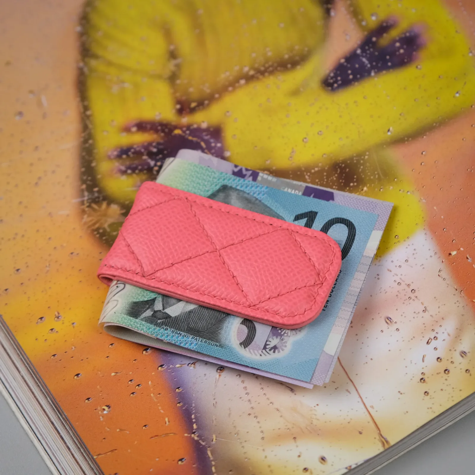 Ảnh Studio Money Clip - Koi Leather