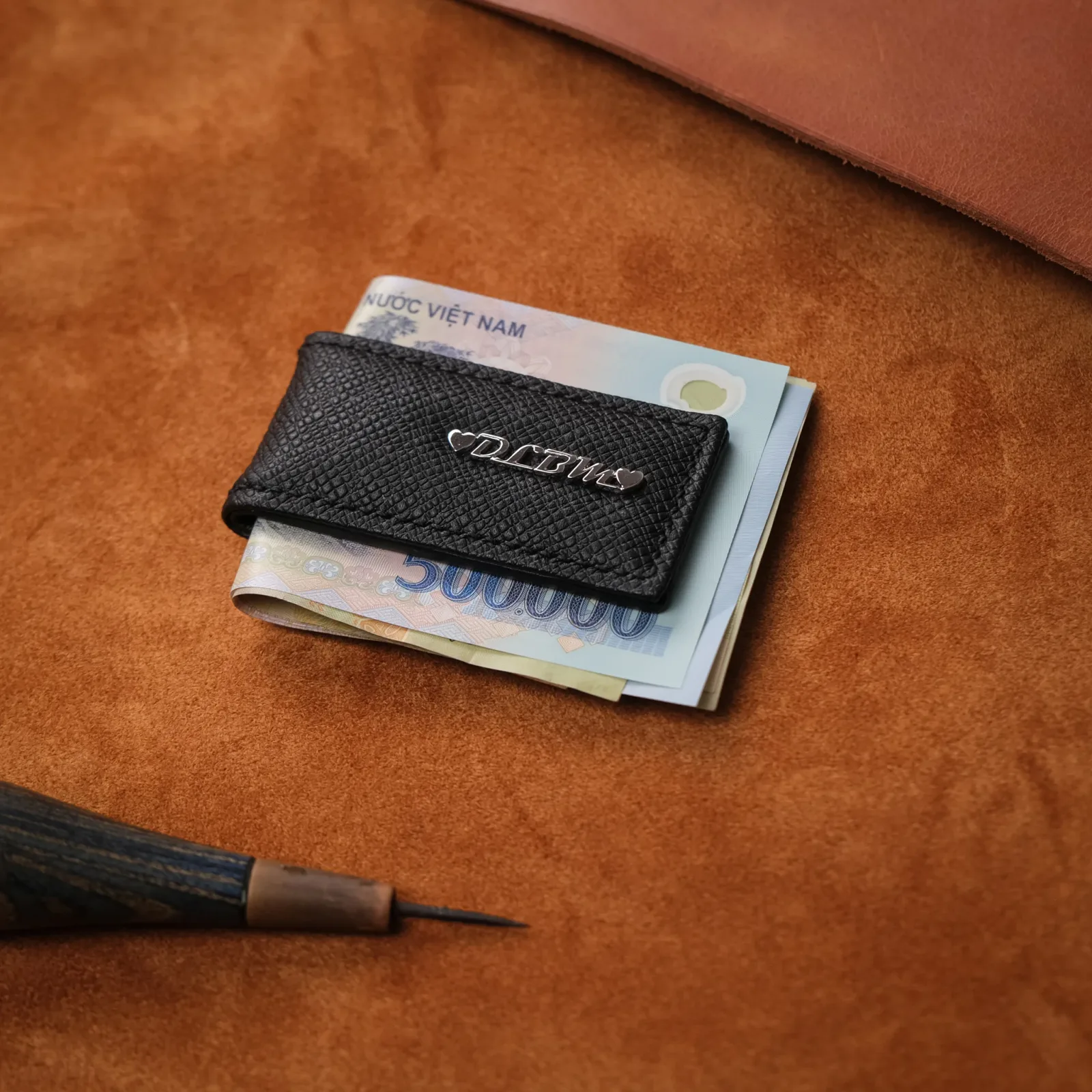 Ảnh Studio money clip - Koi Leather