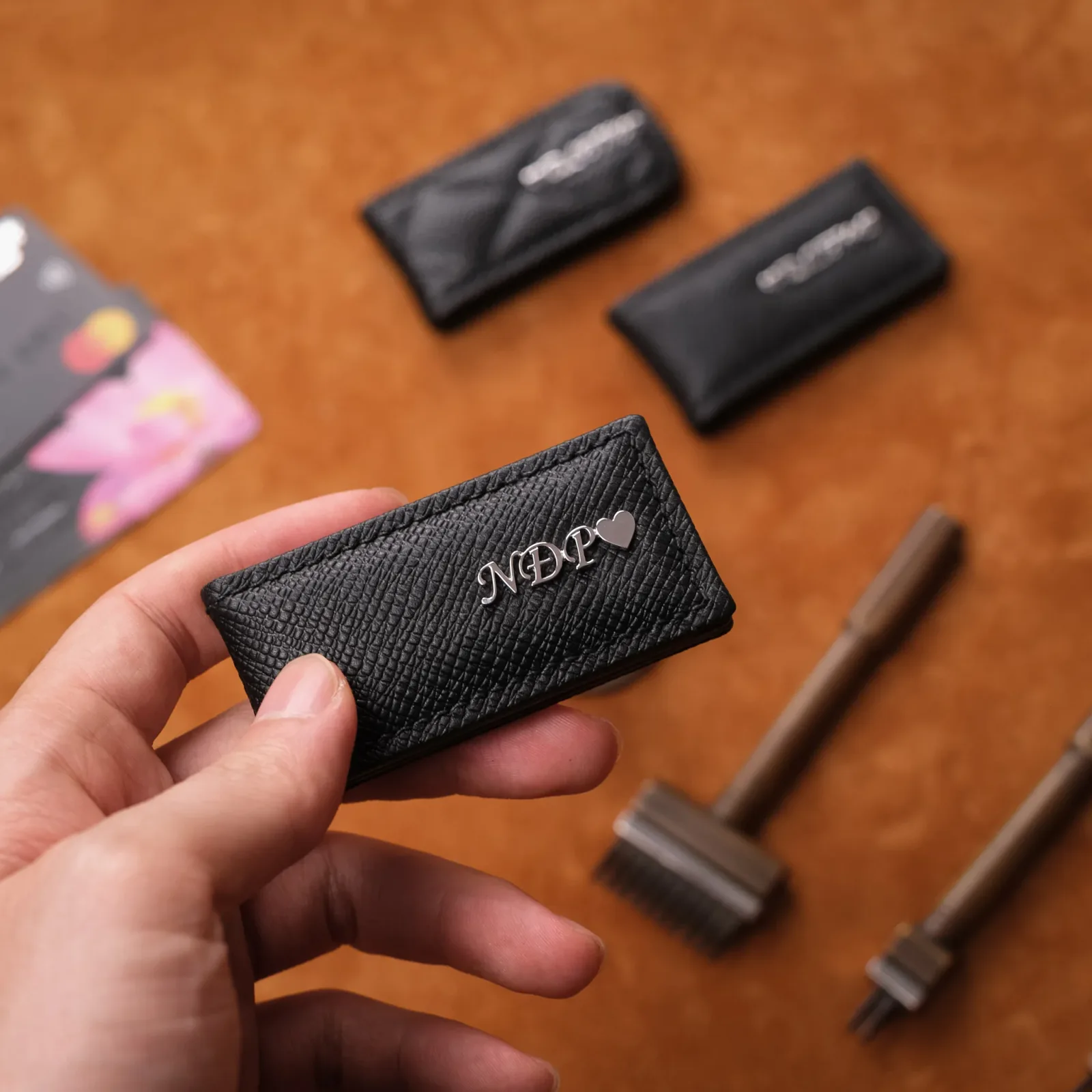 Ảnh Studio money clip - Koi Leather