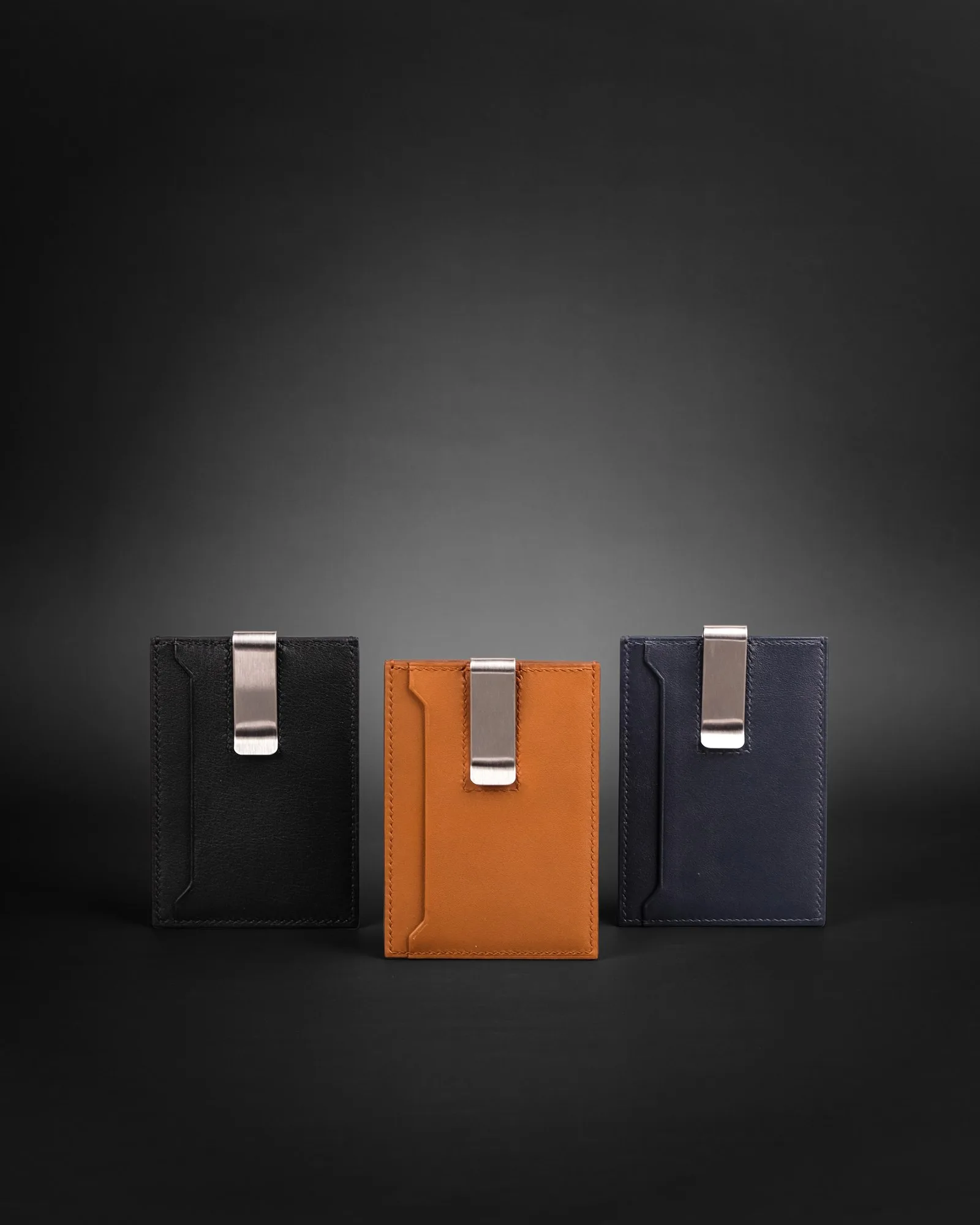 Ảnh Studio Ví thẻ Uptown Card Holder da bò có kẹp tiền - Koi Leather