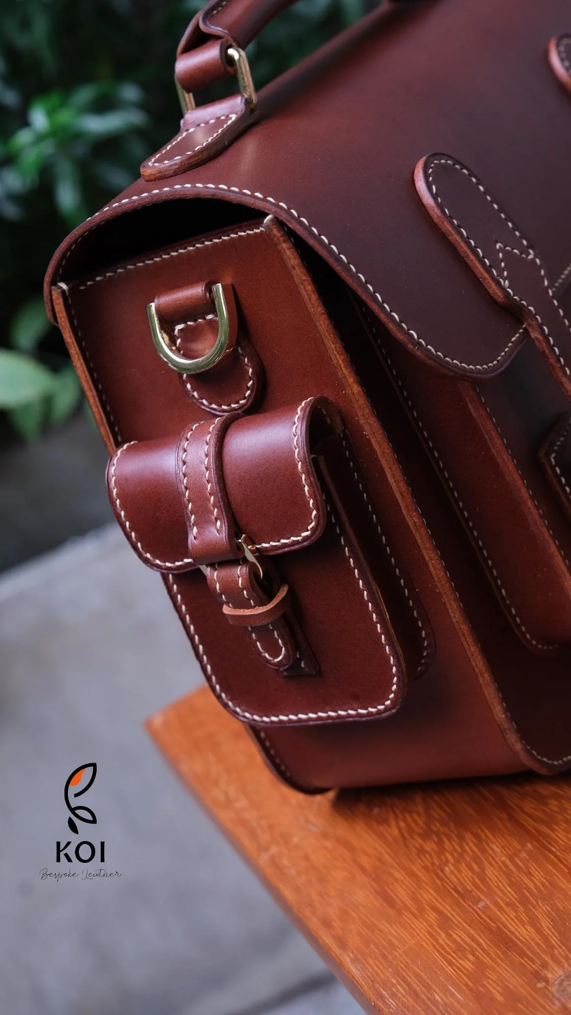 KARKAR Bag - Da Butero - Brown - Hình 3