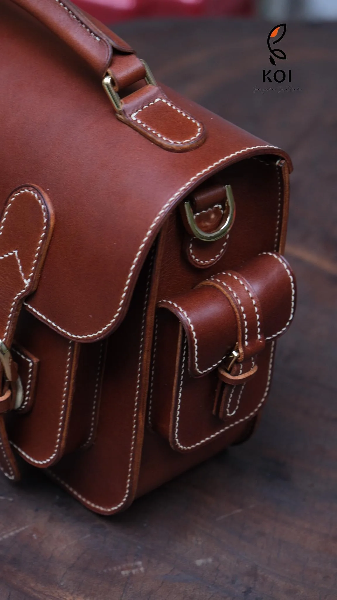 KARKAR Bag - Da Butero - Brown - Hình 2
