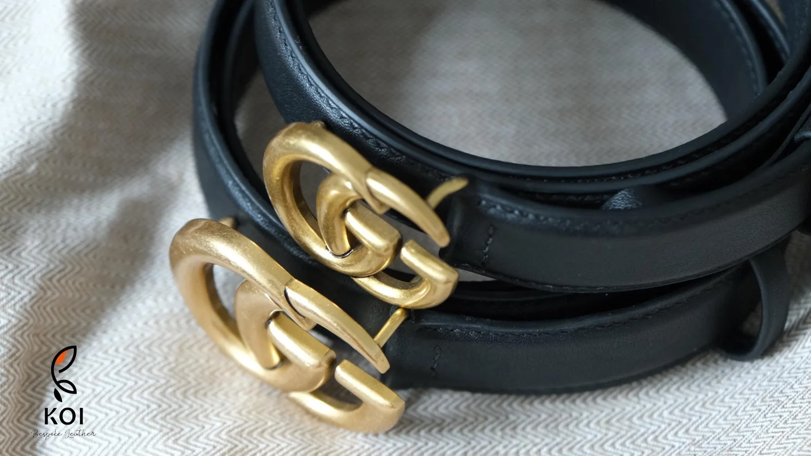Thắt Lưng Da Nữ - Da Bê Swift - Black - Hình 3