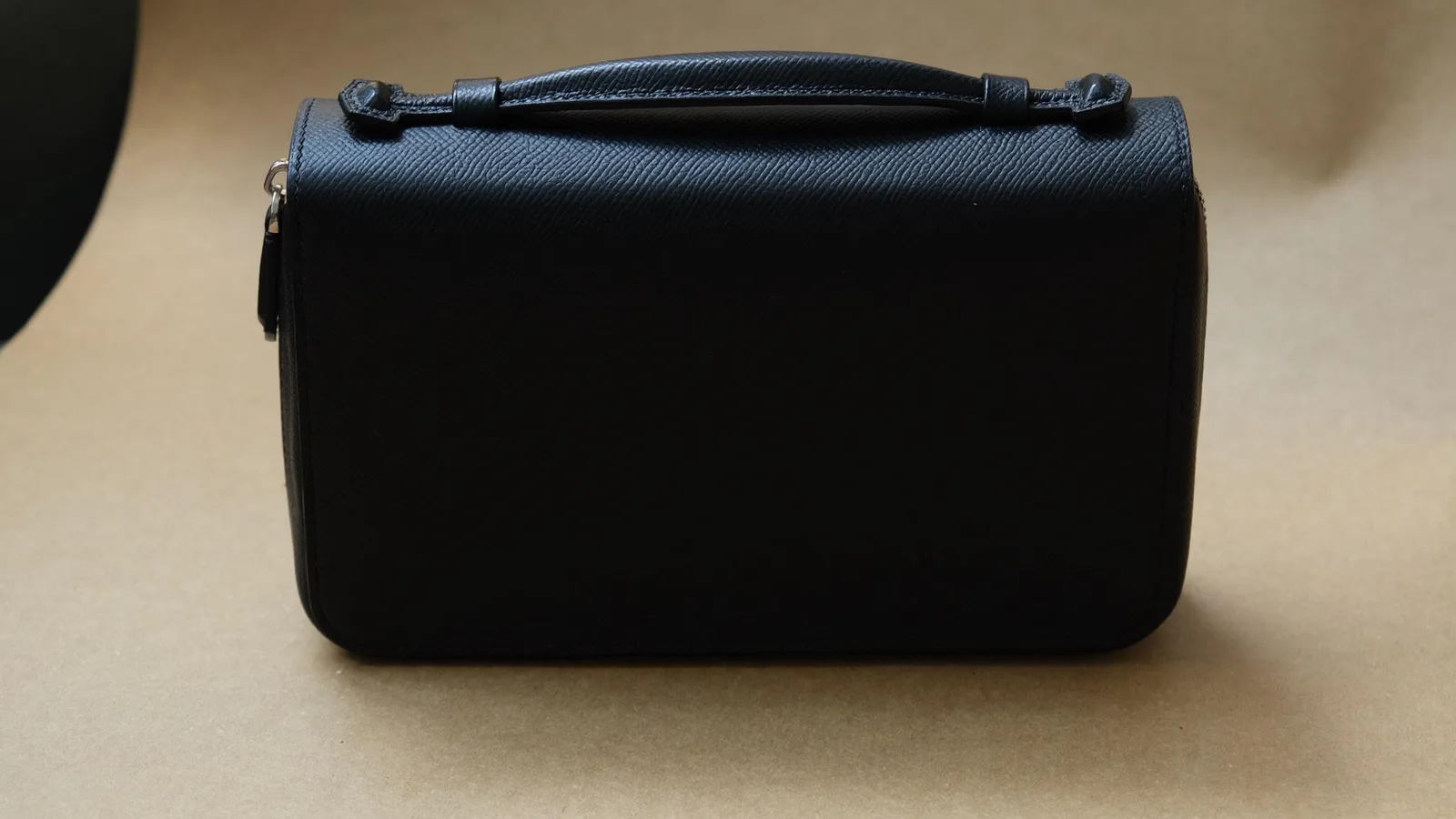 Túi Da Nam - Da Epsom - Black - KOI Leather