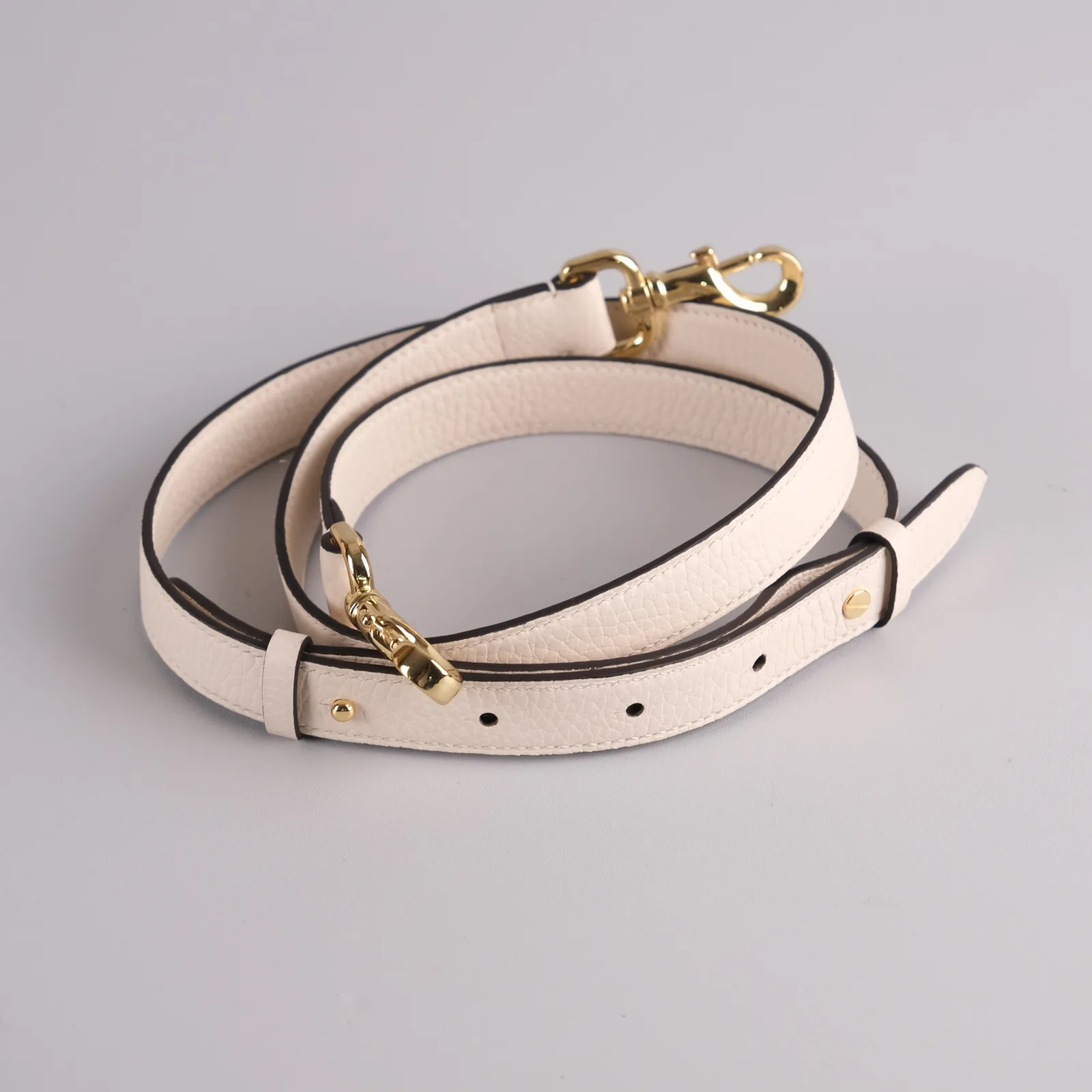 Ảnh Studio Dây đeo túi xách da bò vân Mill màu Nata - Koi Leather