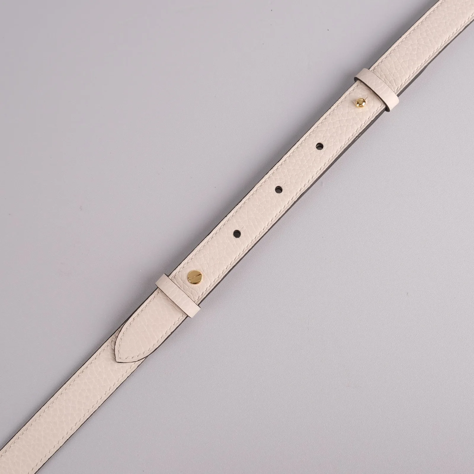 Ảnh Studio Dây đeo túi xách da bò vân Mill màu Nata - Koi Leather