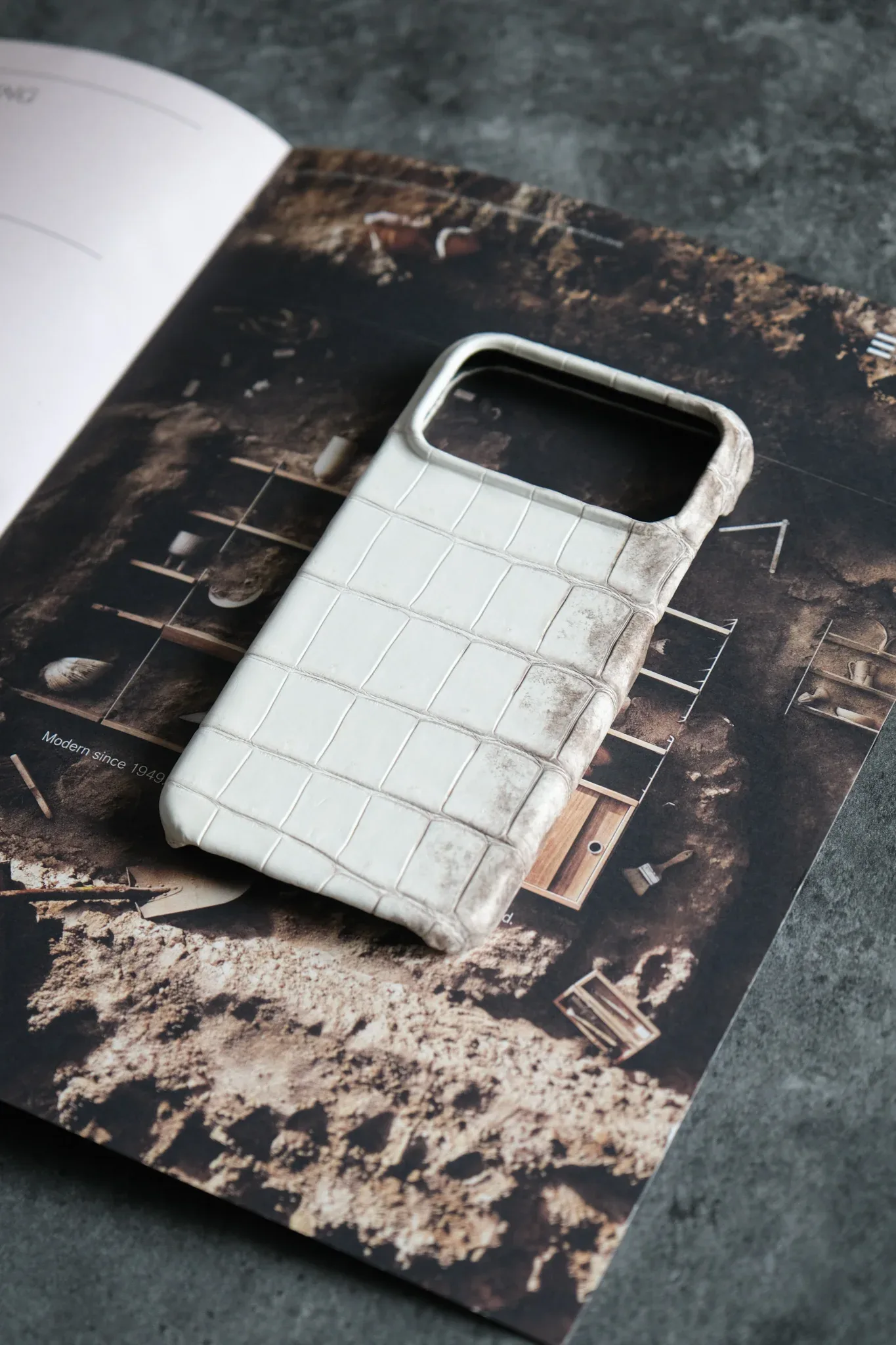Ảnh Studio Ốp lưng iphone cá sấu Himalaya - Koi Leather