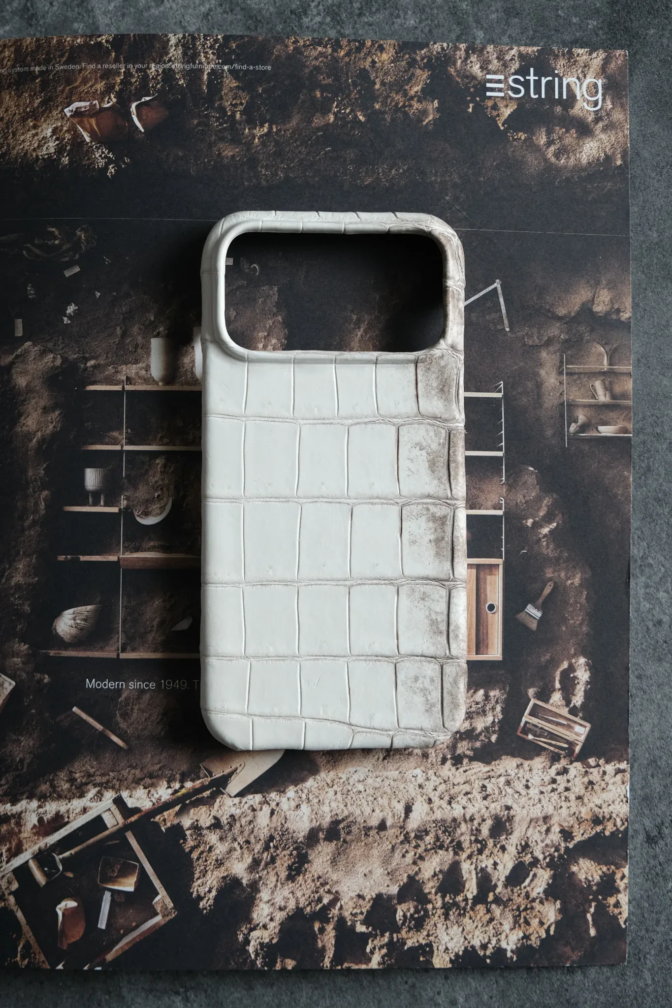 Ảnh Studio Ốp lưng iphone cá sấu Himalaya - Koi Leather