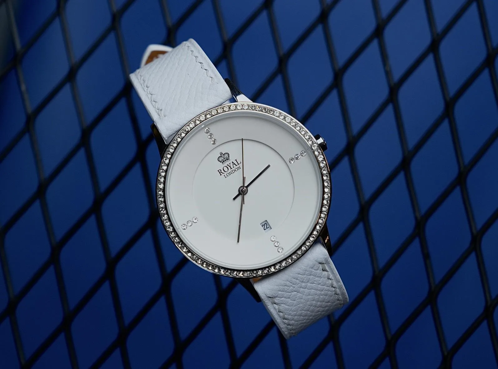 Dây Da Đồng Hồ - Da Epsom -  White - Hình 2
