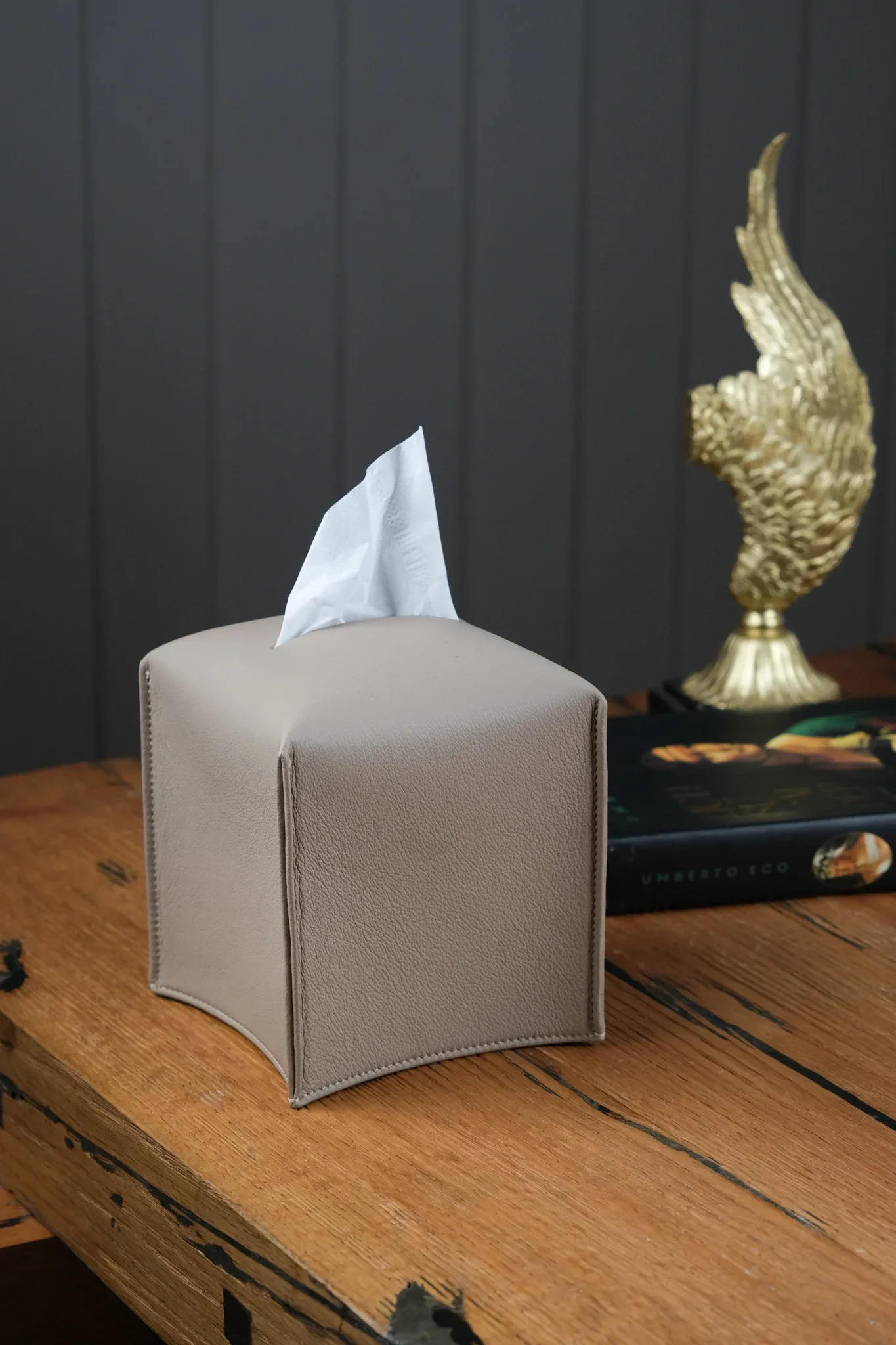 Da khao sat_Cover hộp ngăn giấy — ảnh 18, KOI Leather