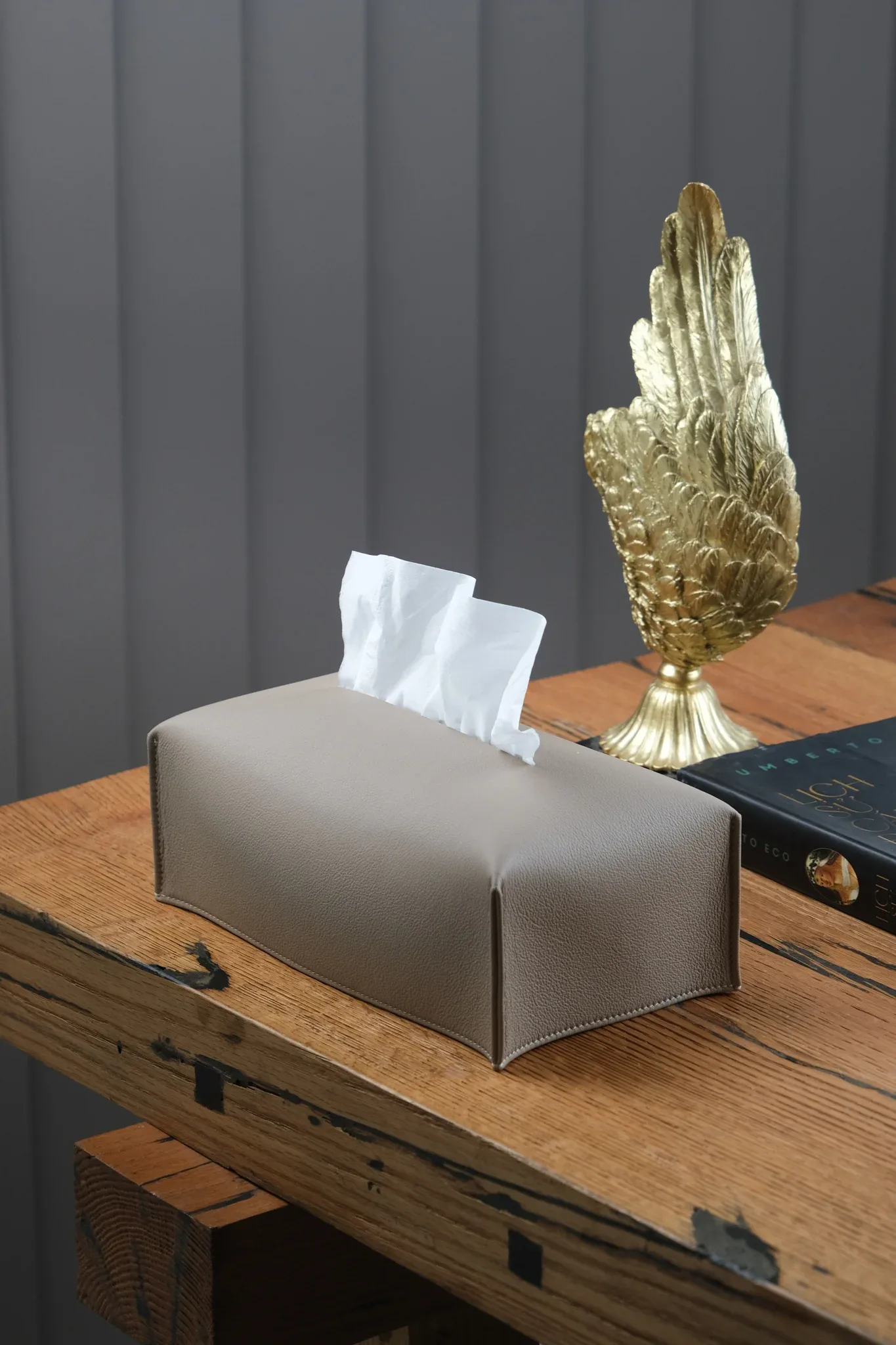 Da khao sat_Cover hộp ngăn giấy — ảnh 25, KOI Leather