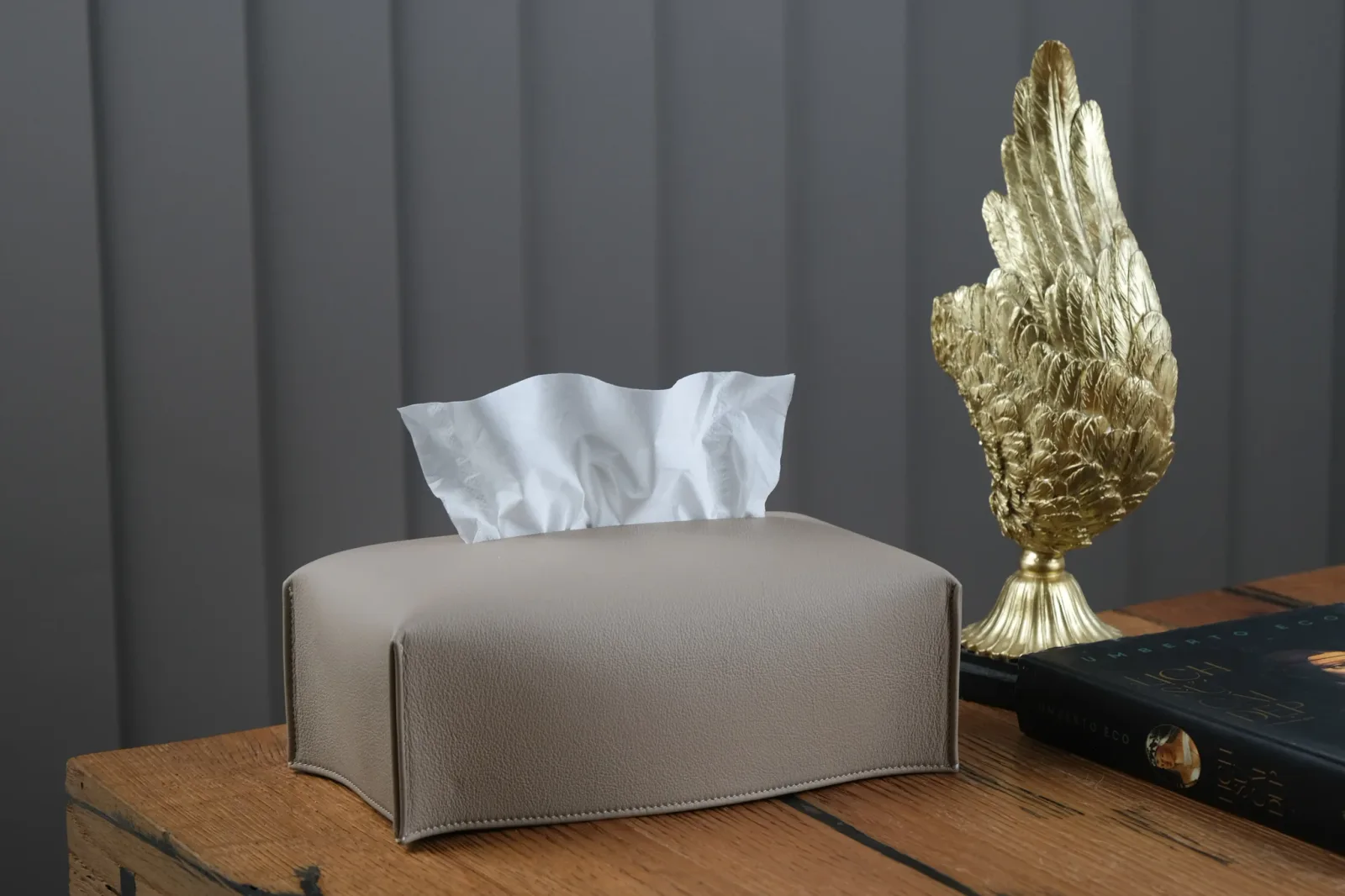Da khao sat_Cover hộp ngăn giấy — ảnh 29, KOI Leather