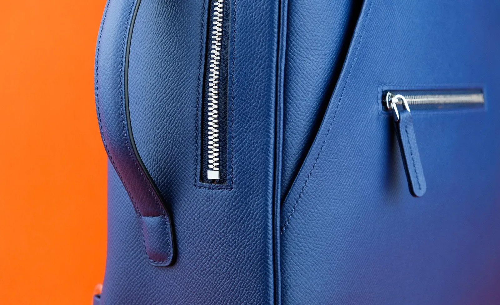 Balo Da DENTRO - Da Epsom - Blue - Hình 2