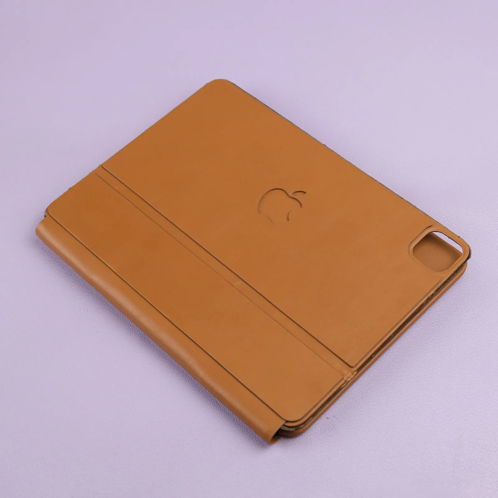 Ảnh Studio Bao da bọc bàn phím iPad Magic Keyboard da bò màu nâu - Koi Leather