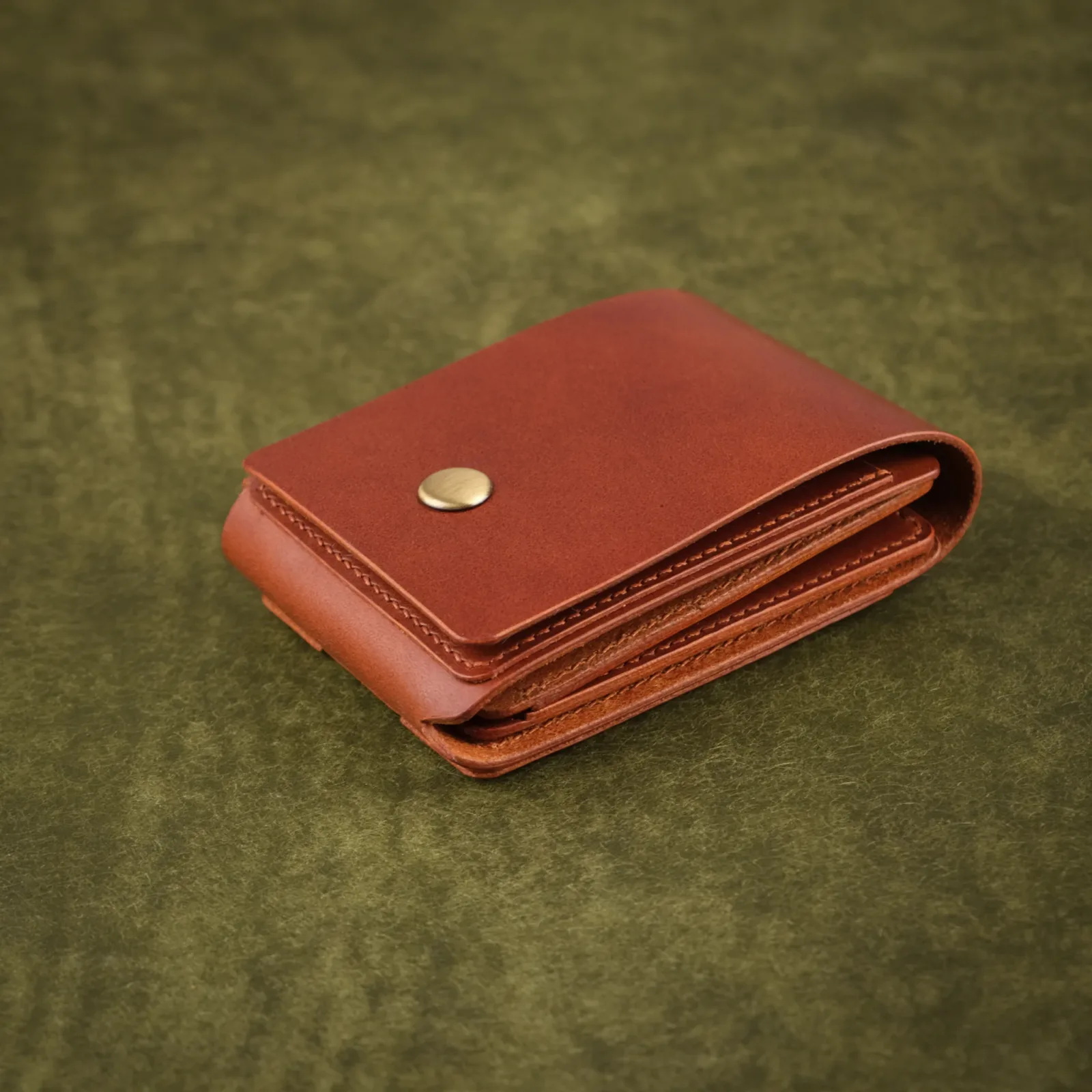 Ảnh Studio Ví gập 3 Butero - KOI Leather