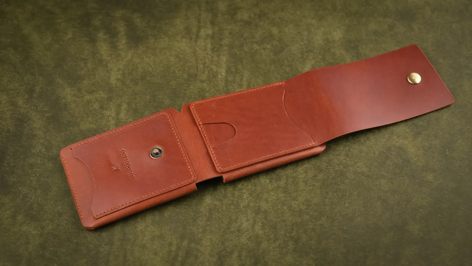 Ảnh Studio Ví gập 3 Butero - KOI Leather