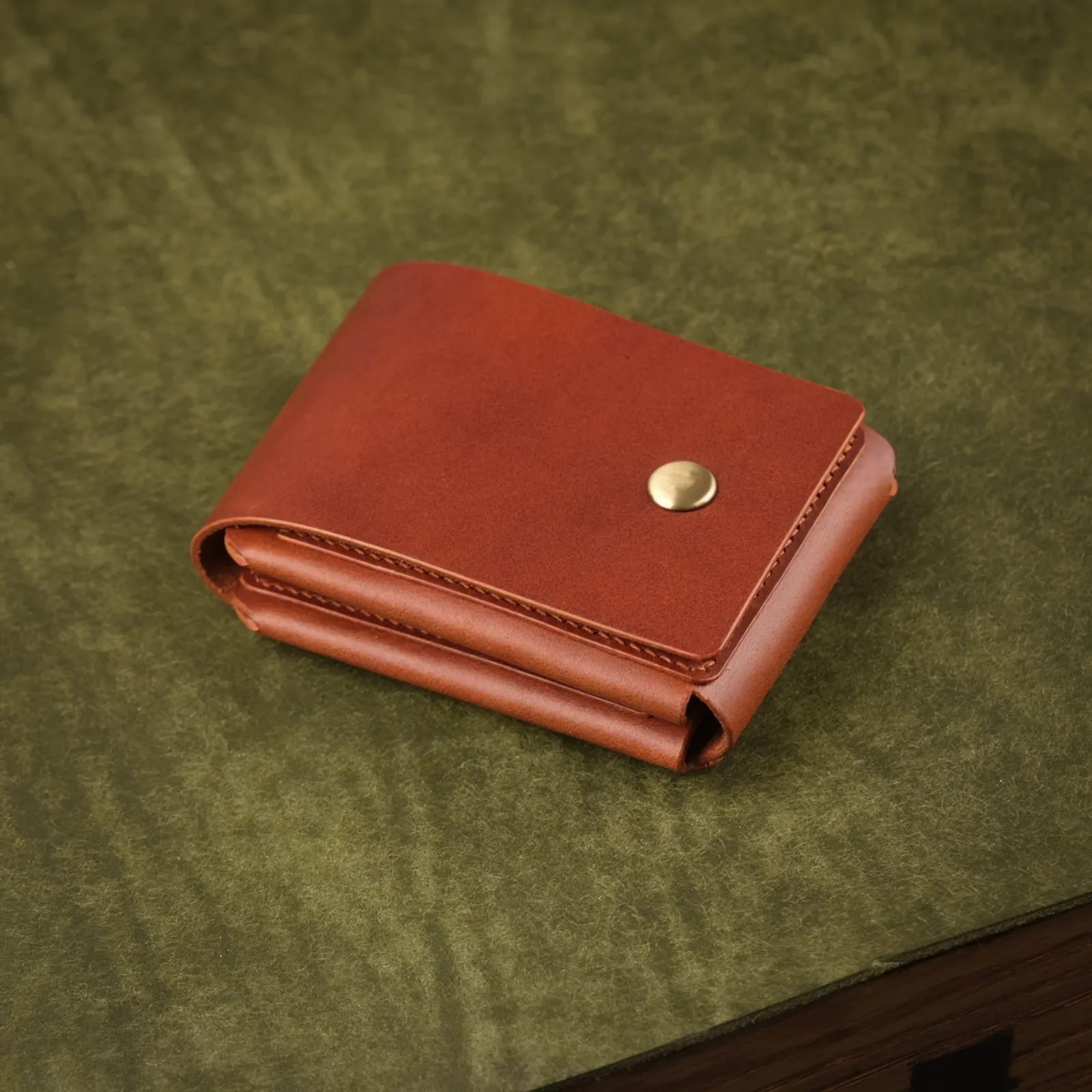Ảnh Studio Ví gập 3 Butero - KOI Leather