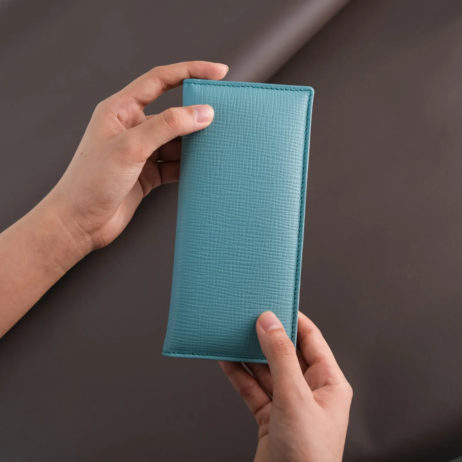 Ảnh Studio Long Moneyclip - Ví dài kẹp tiền - Koi Leather