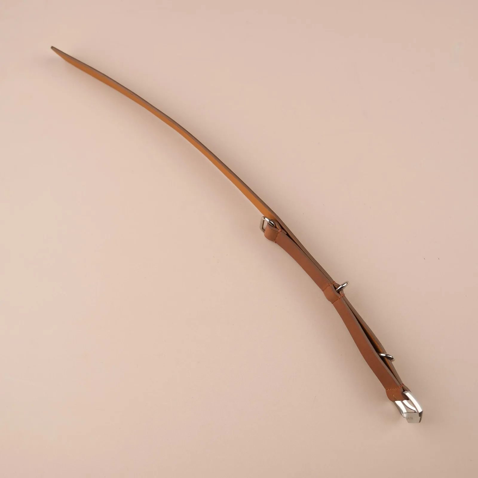 Dây Da Đồng Hồ NATO Strap Da Swift Nâu Vàng