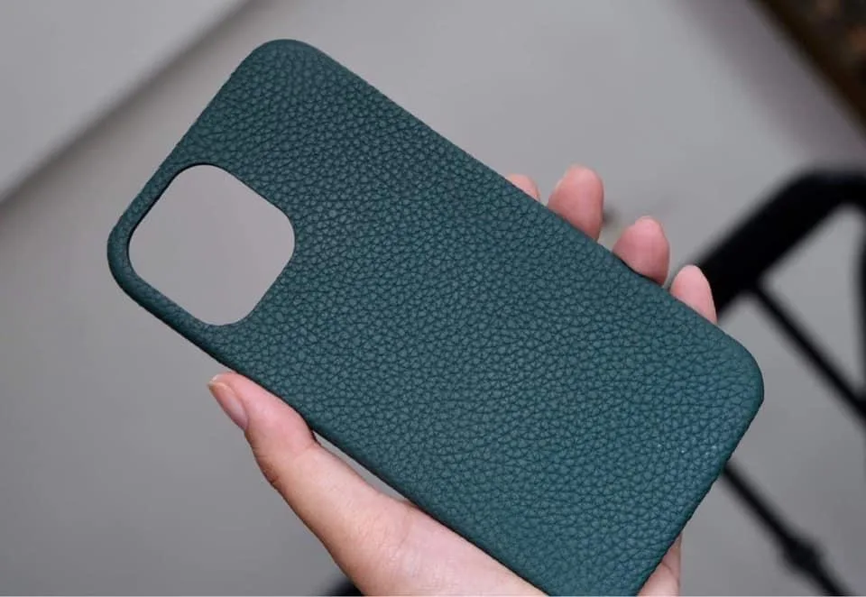 Phonecase Ốp Lưng - Da Togo - DarkBlue, DarkGreen - Hình 3