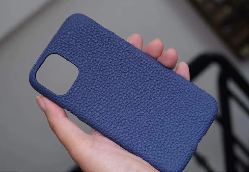 Phonecase Ốp Lưng - Da Togo - DarkBlue, DarkGreen - Hình 2