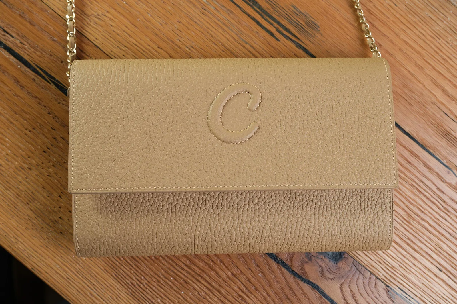 Wallet On Chain - Da Clemence - BurlyWood - Hình 3