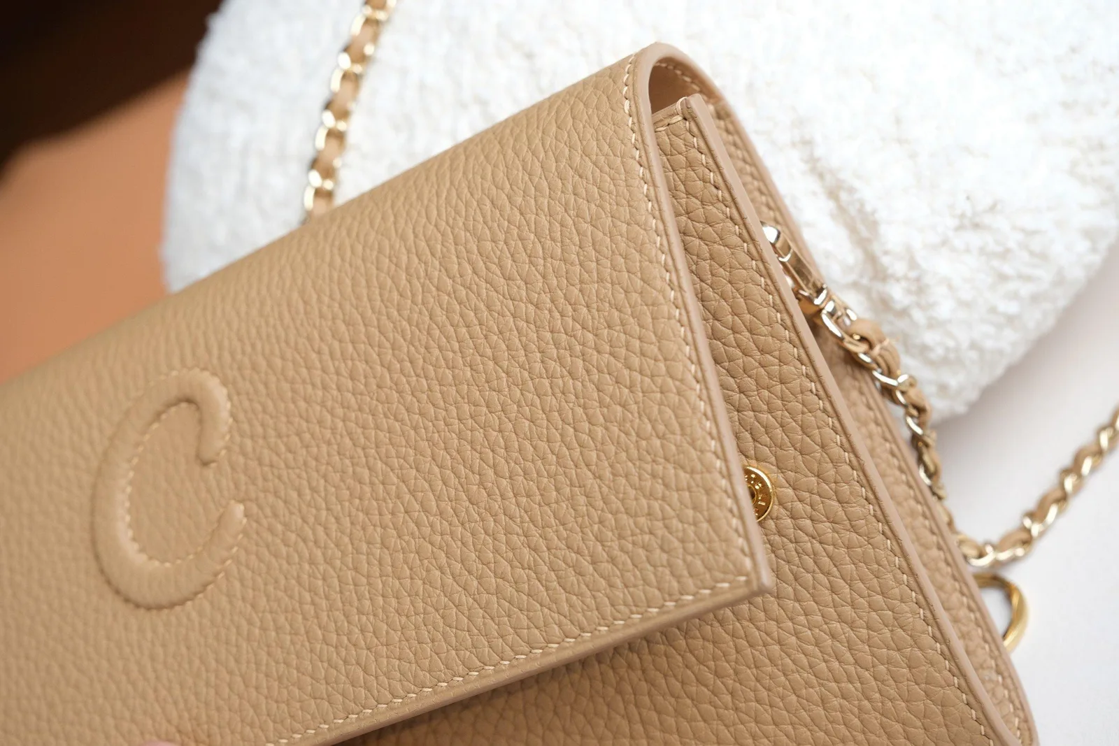 Wallet On Chain - Da Clemence - BurlyWood - Hình 6