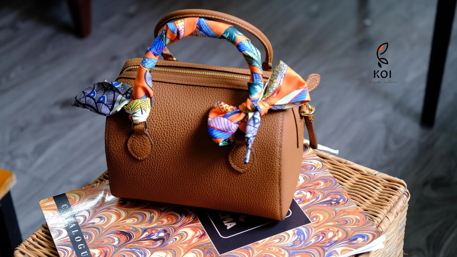 Nano Bag - Da Togo - Brown - Hình 2