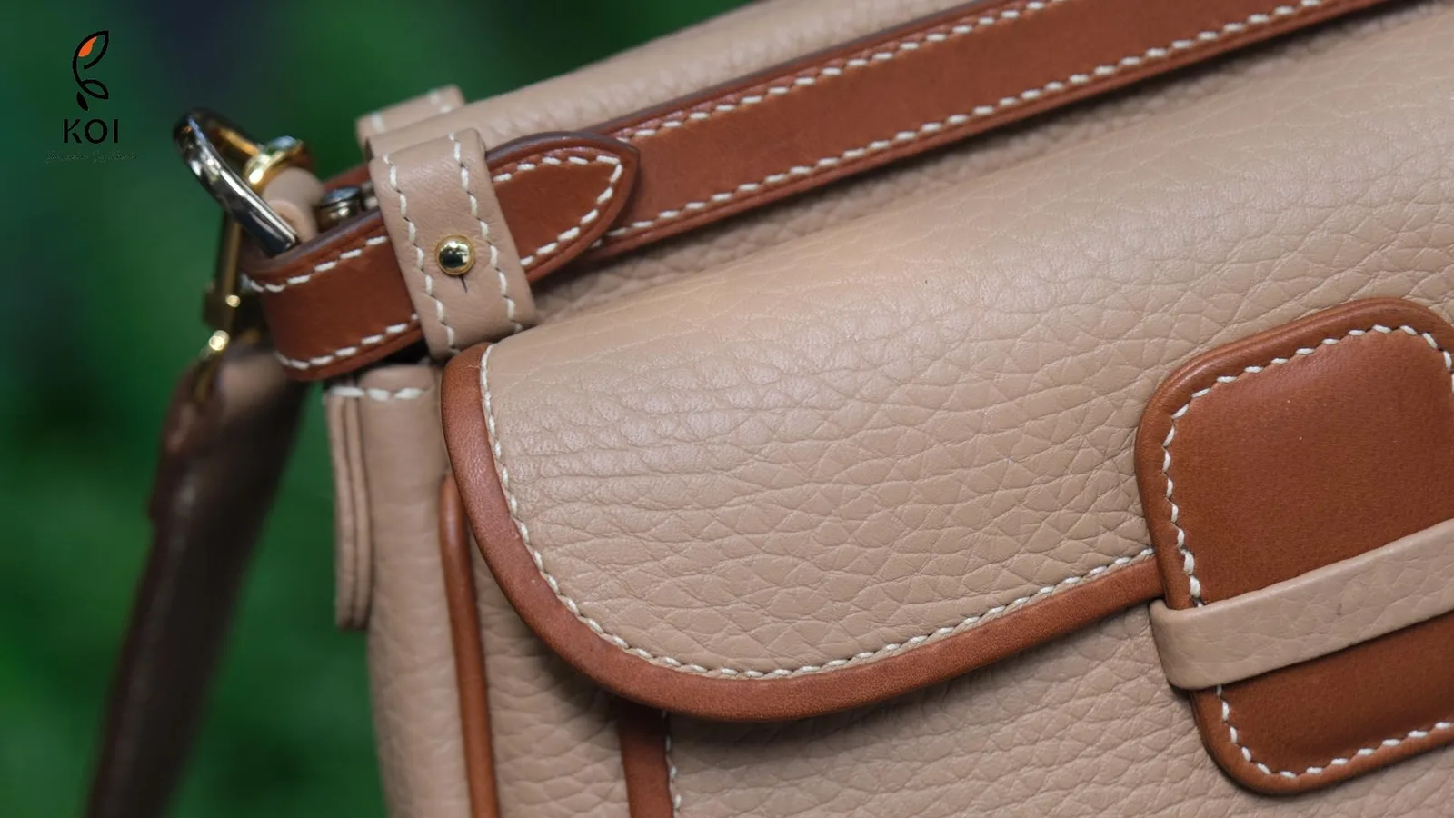 Mettique Bag - Da Togo - Brown - Hình 9