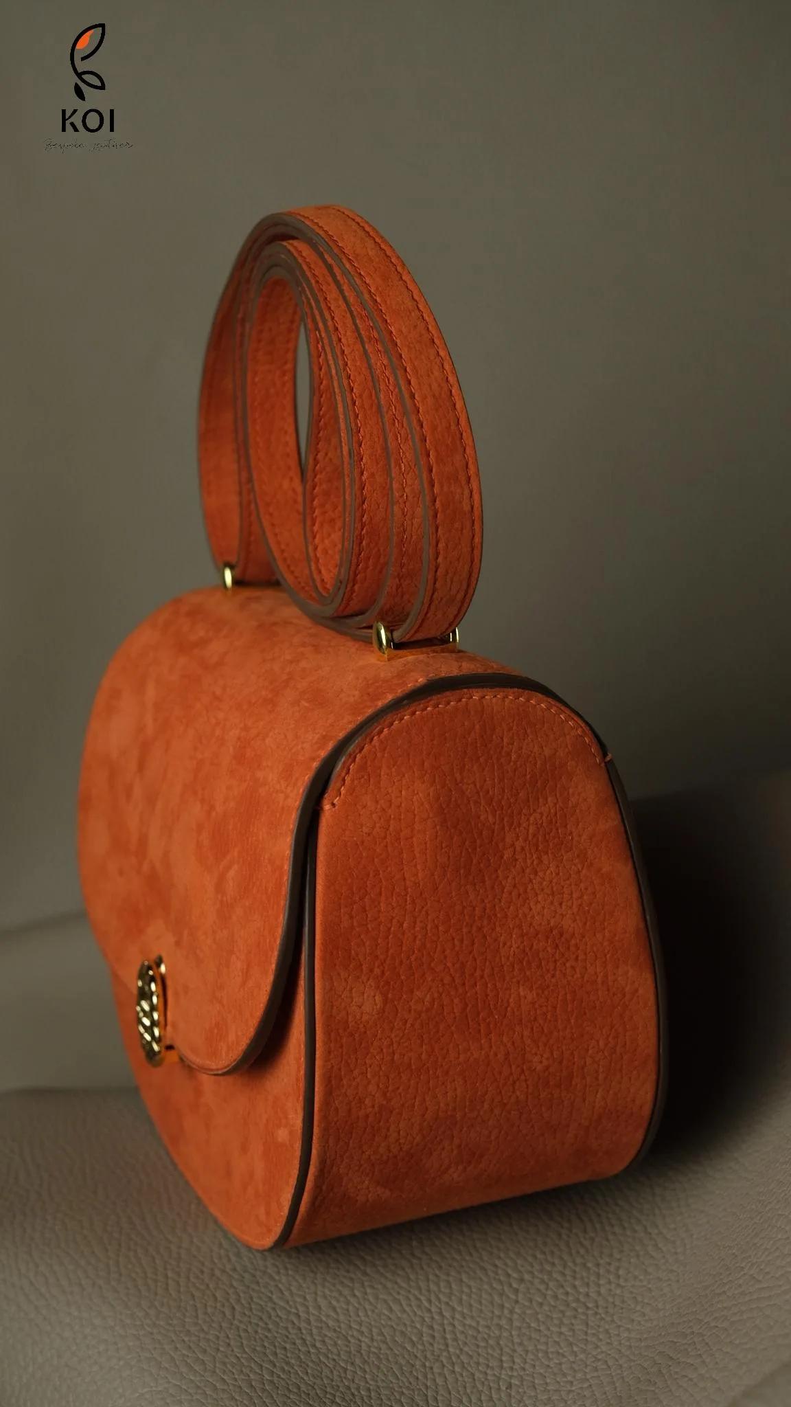 Mici Bag - Da Nubuck - 17cm x 20cm x 10cm - Hình 5
