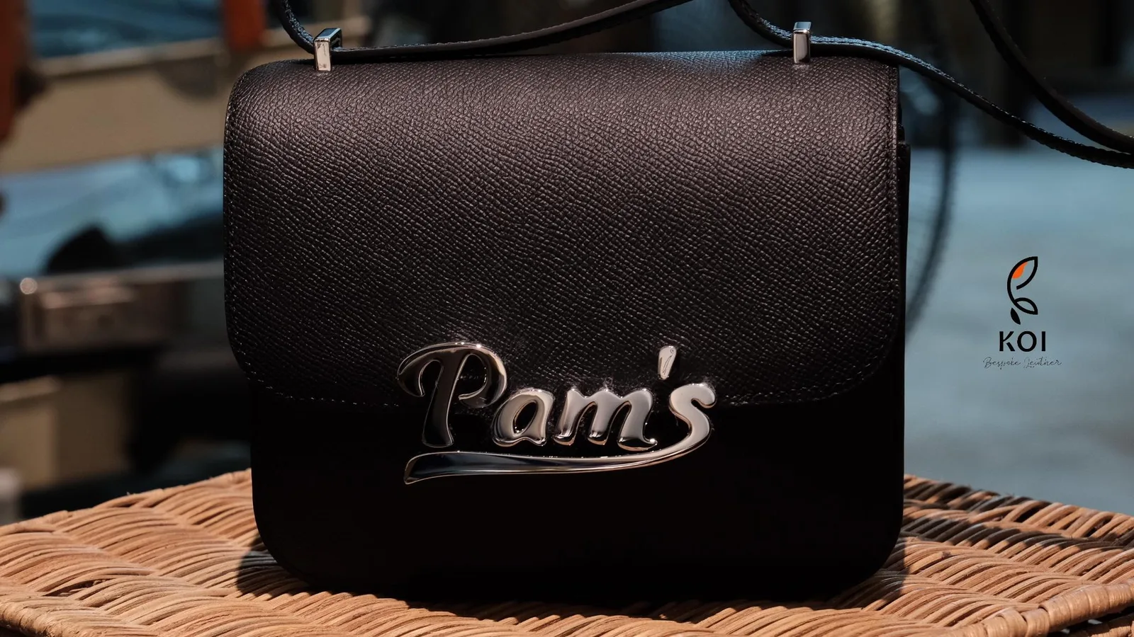 Pam's Bag - Da Epsom - Black - Hình 3