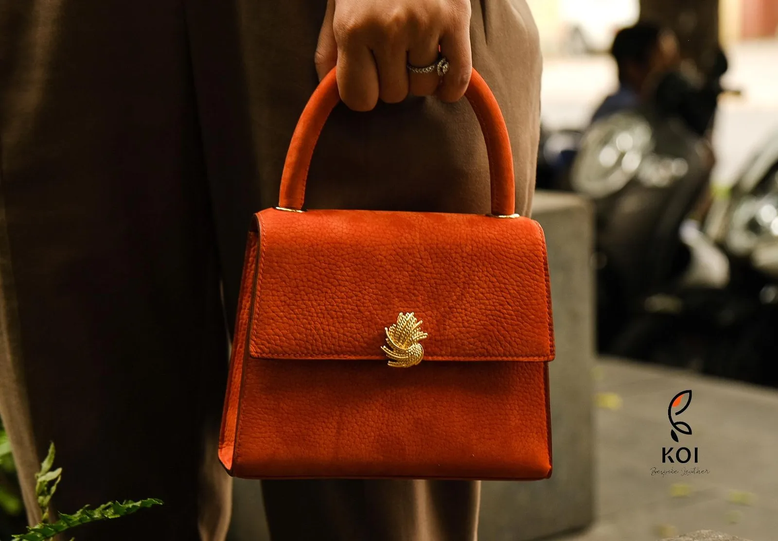 Neo Bag - Da Nubuck - DarkOrange - Hình 10