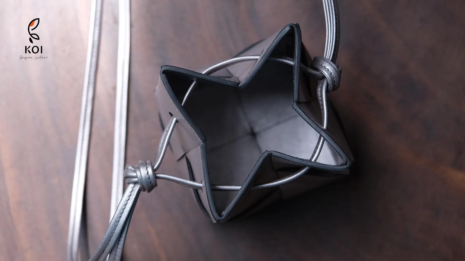 Woven Bag - Da Swift - Sliver - Hình 5