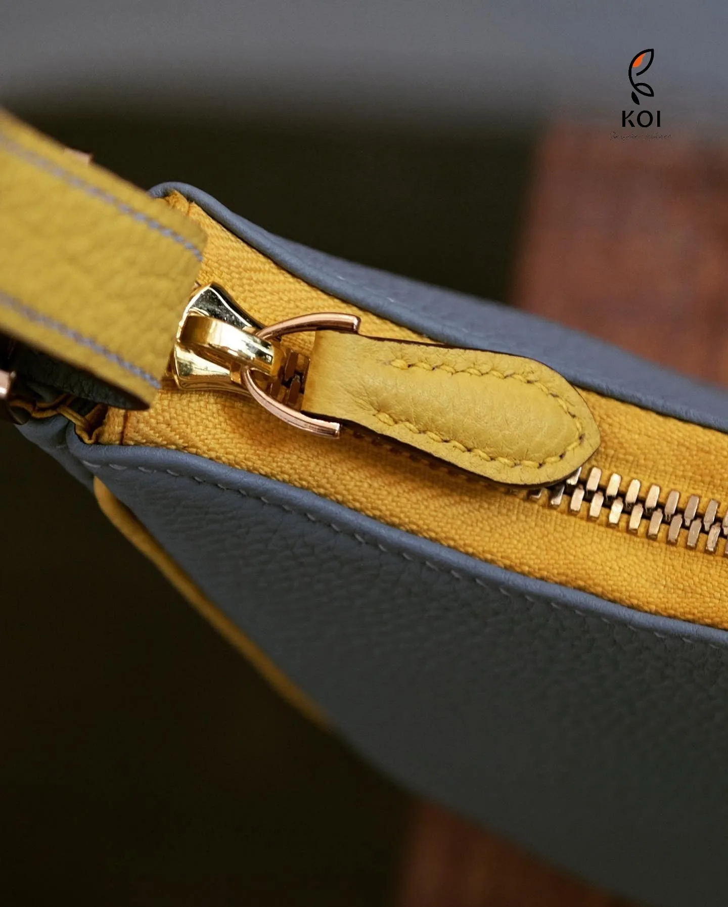 Kres Bag - Da Togo - SteelBlue - Hình 7