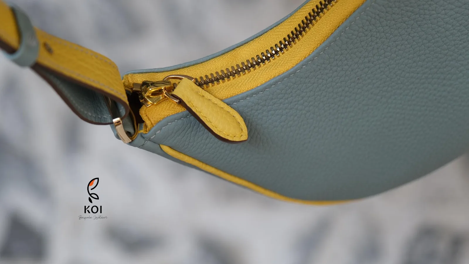 Kres Bag - Da Togo - SteelBlue - Hình 9