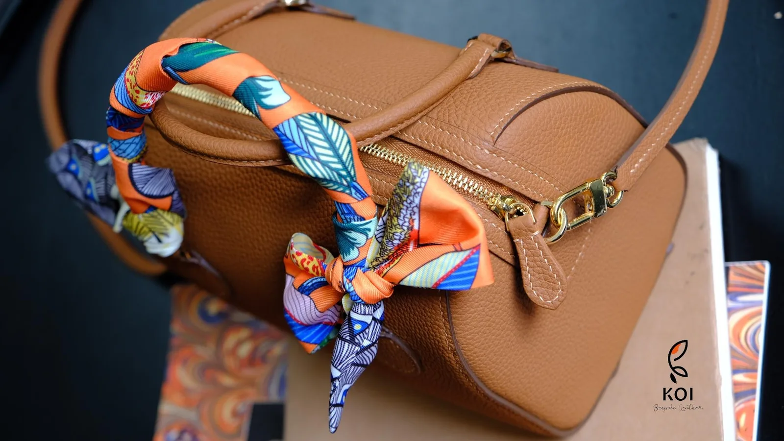 Nano Bag - Da Togo - Brown - Hình 9