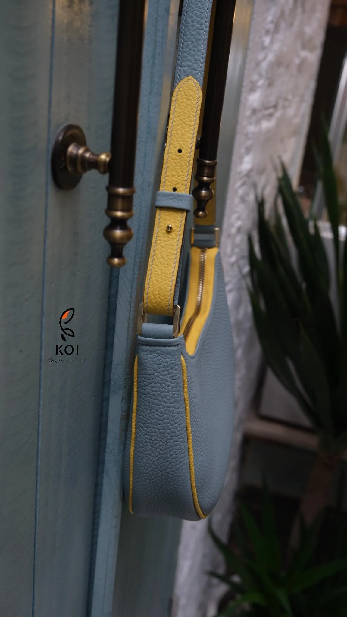 Kres Bag - Da Togo - SteelBlue - Hình 10